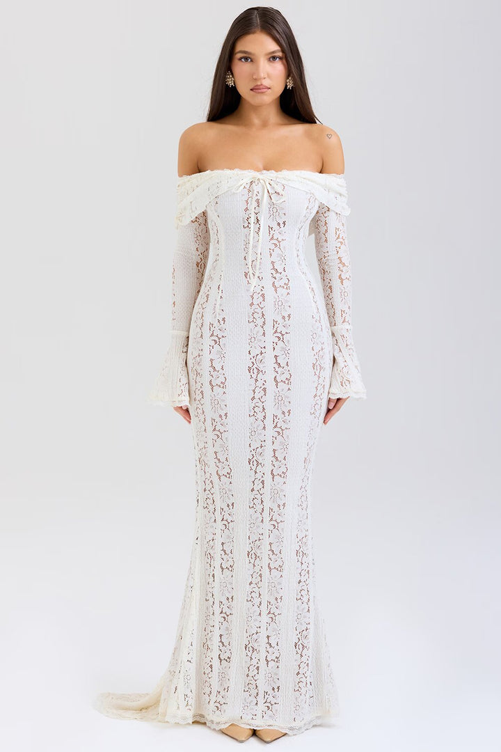 Belle Spitze Off-Shoulder™ | Abito Maxi