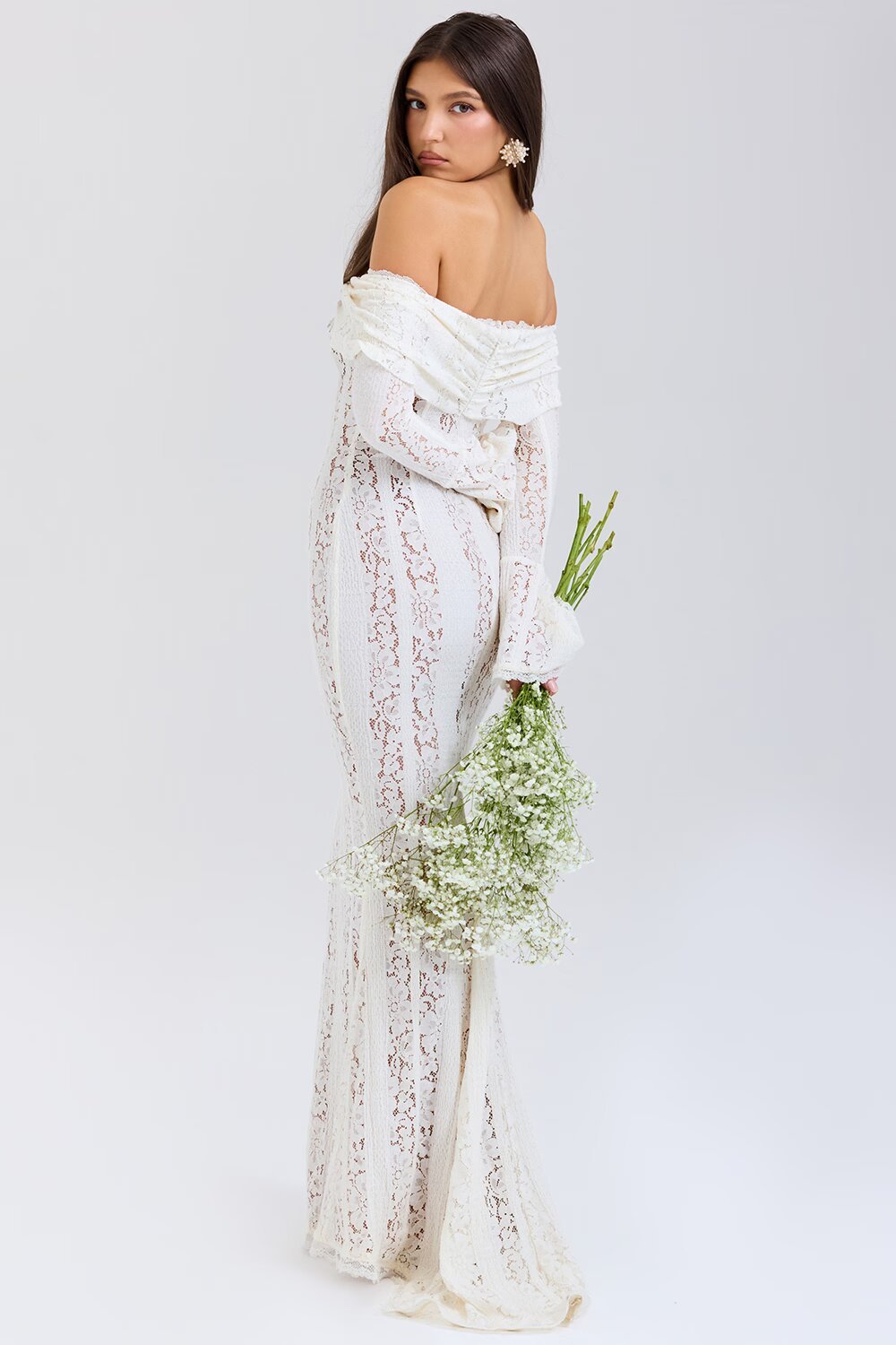 Belle Spitze Off - Shoulder™ | Abito Maxi - Puro Roma